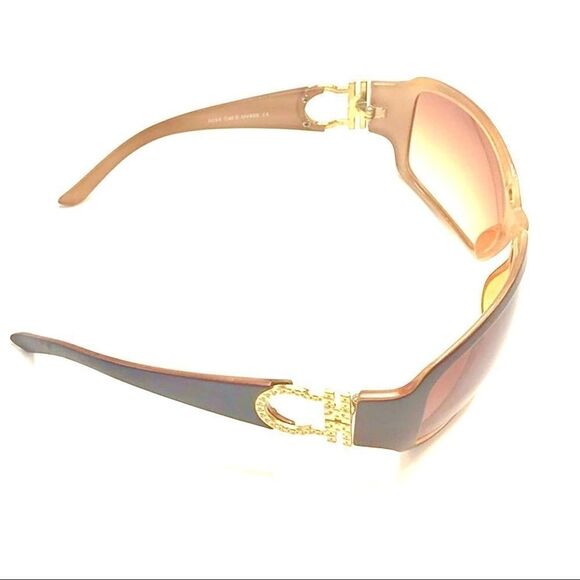 Y2K Large Rectangular  Carmel Sunglasses.